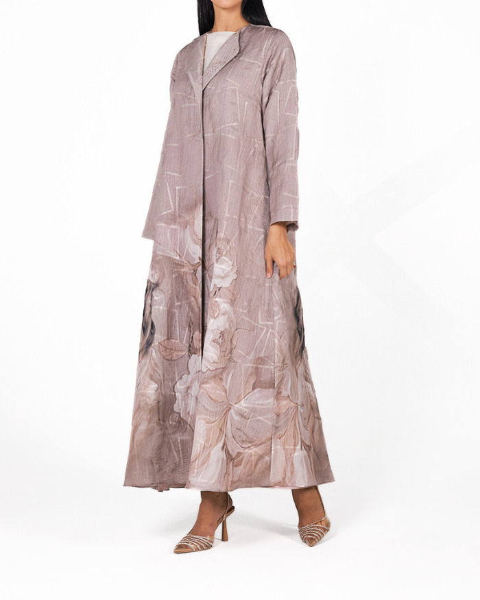 Model wears Blossom Elegance Abaya